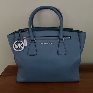 Michael Kors blue Sophie bag
